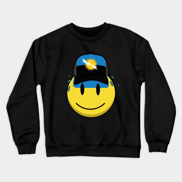 Carita Feliz Zuliana Crewneck Sweatshirt by HarlinDesign